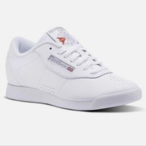 NWOT Women's Reebok Leather Princess Trainers Size 9
